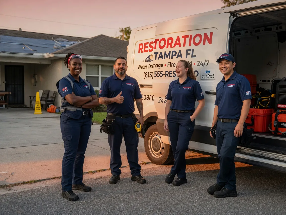 Water Damage Restoration company in Perkinston, MS